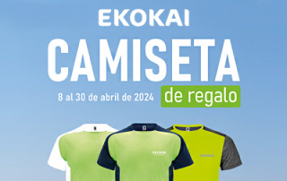 ¡Tu camiseta Ekokai para el buen tiempo!