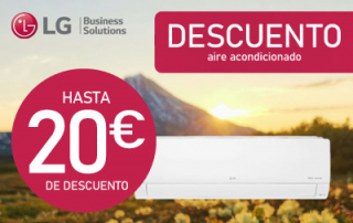 Hasta 20€ de descuento con LG