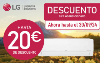 Hasta 20€ de descuento con LG, ¡también en septiembre!