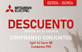 ¡Descuentazos en Aire Acondicionado de Mitsubishi!
