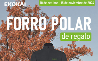 ¡Tu forro polar de regalo con EKOKAI!