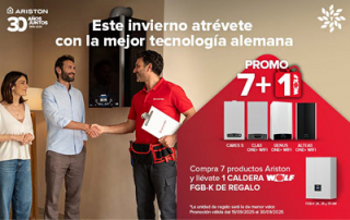 Tu caldera Wolf de regalo con el 7+1 de Ariston