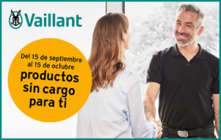 Productos sin cargo para ti con Vaillant