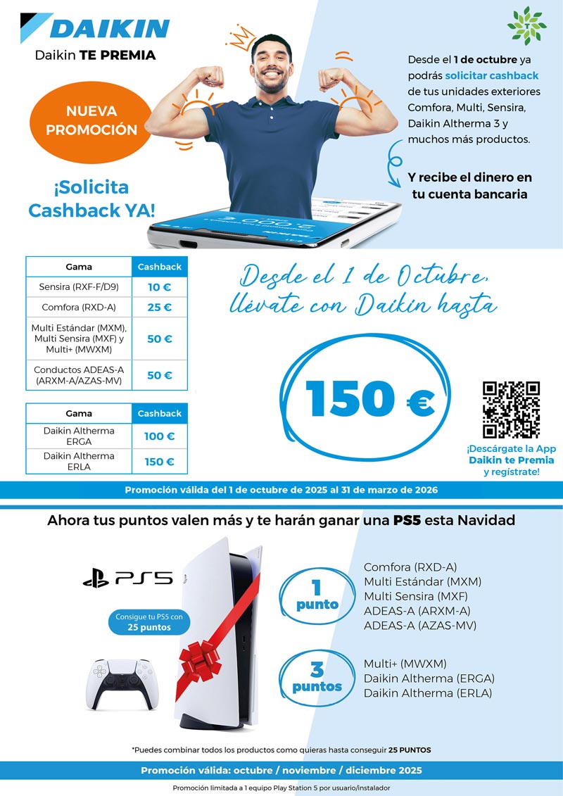 Nueva Promo de Daikin TE PREMIA
