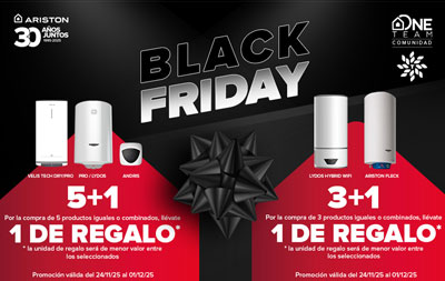 ¡Ya está aquí el Black Friday de Ariston!