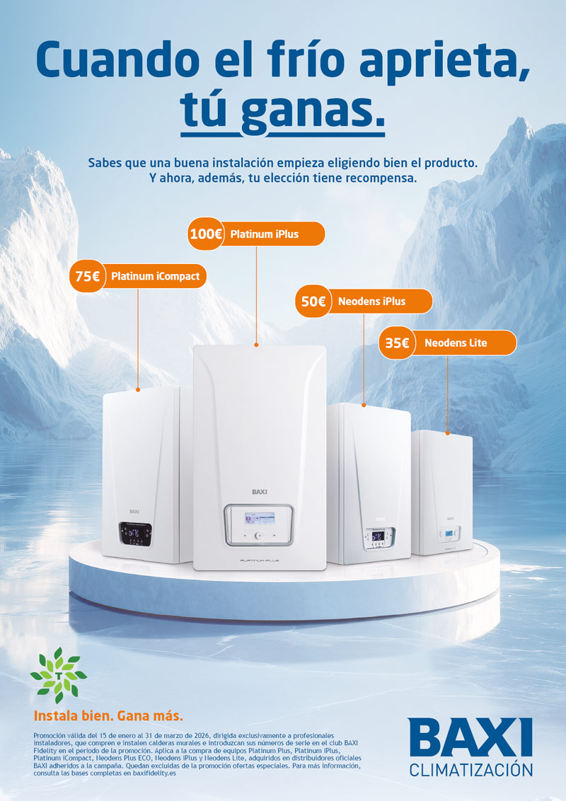 Tus calderas Baxi tienen recompensa