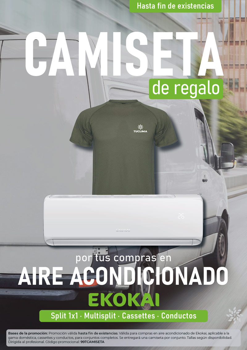 ¡Tu camiseta de regalo con EKOKAI!