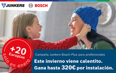 ¡Hasta 320€ por cada instalación con Bosch!