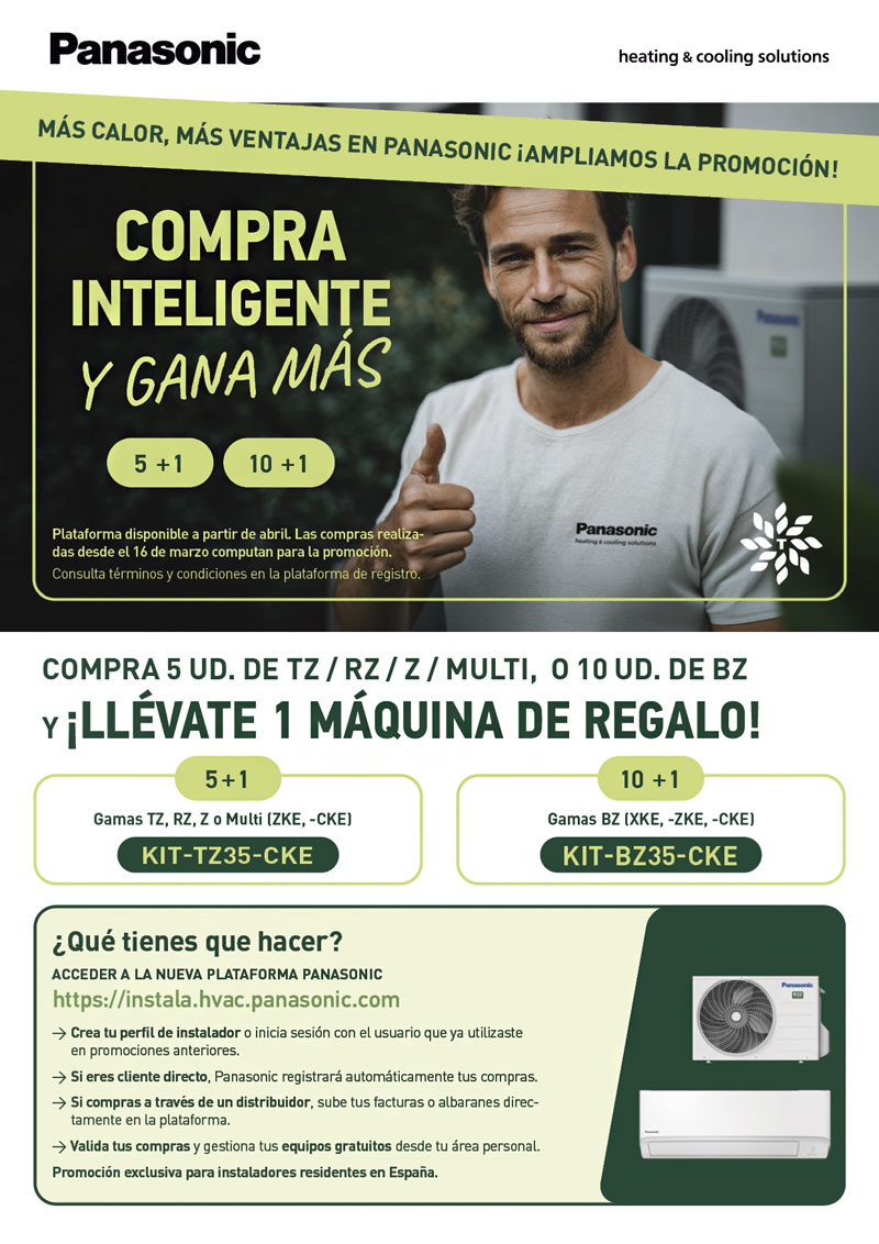 Compra inteligente y gana más con Panasonic
