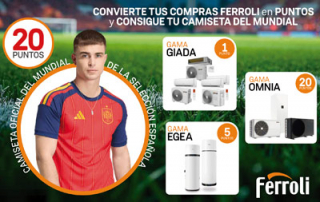 Tu camiseta de la Selección Española con Ferroli