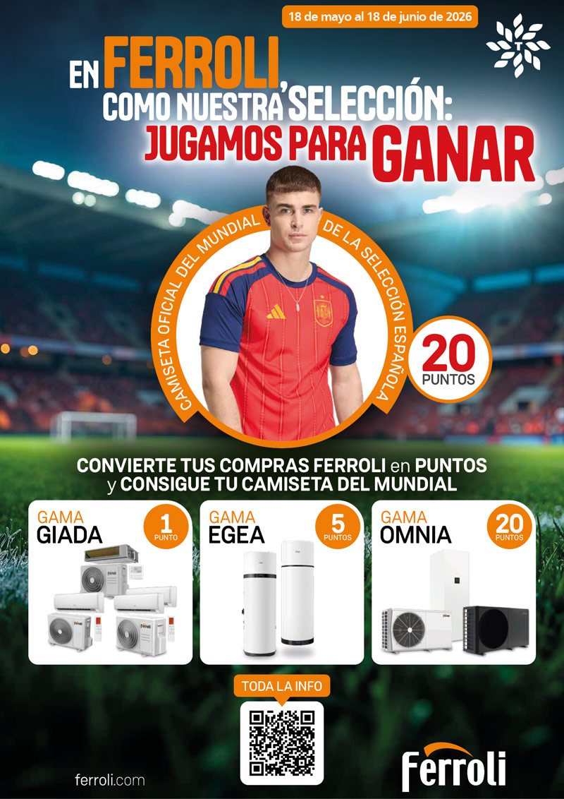 Tu camiseta de la Selección Española con Ferroli