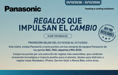 Regalos que impulsan el cambio con Panasonic